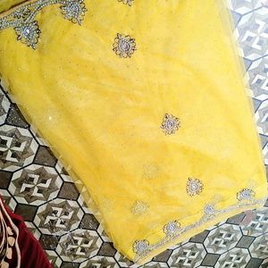 Heavy Handwork Saree