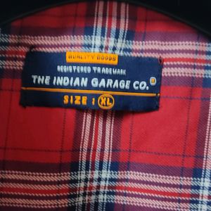 The Indian Garage Checkered Shirt🚘