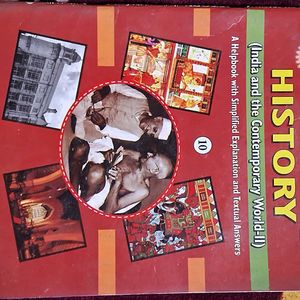 History Book Class 10th CBSE