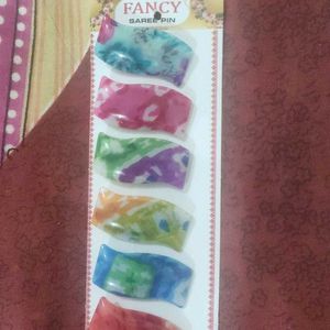 12 New Fancy Saree Pin