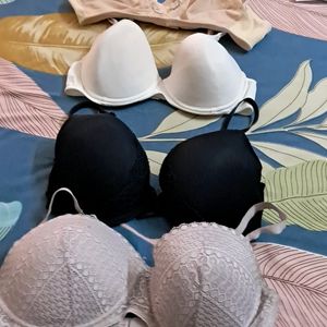 Combo Of Four Imported Fabric Bra