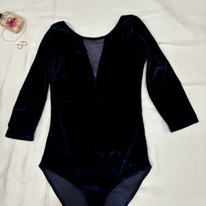 Navy Blue Bodysuit