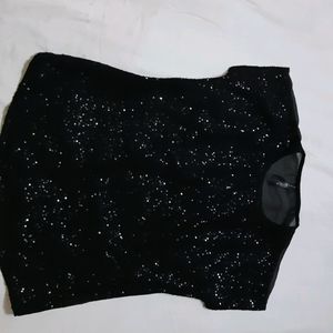 Black Sparkle Top