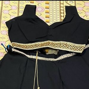 Black Chaniya Choli