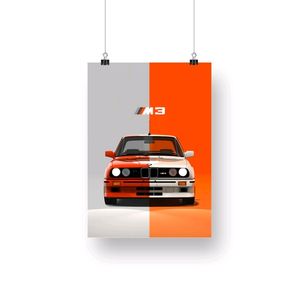 BMW E30 m3 Poster Pack Of 2