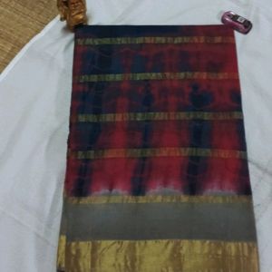 Chettinad cotton Saree Without Blouse Piece