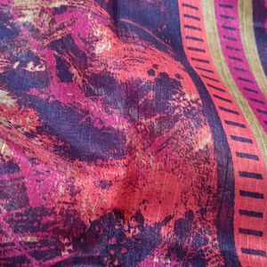 Cotton Digital Print Saree