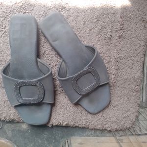 Grey Flipflop Sandals