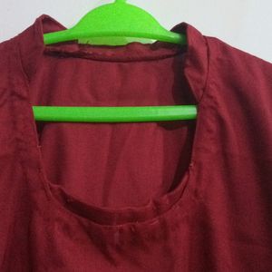 New Maroon Kurta