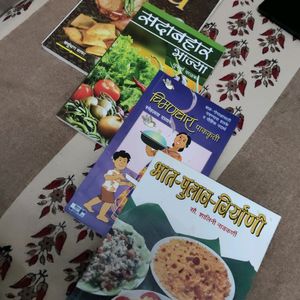 4 Books - Cooking, Receipy Books