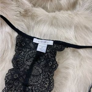 Amisu Black Lace Nightwear