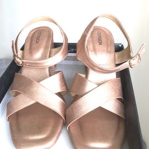 Corsica Heels (rosegold)