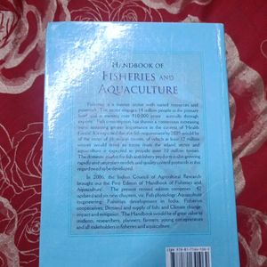 Handbook Of Fisheries And Aquaculture