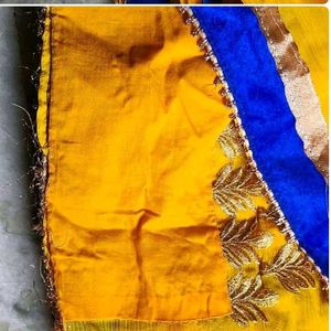 Yellow Colour Full Saree