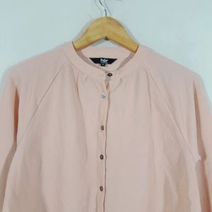 Her Roundneckline Button Down Shirt(Women's)