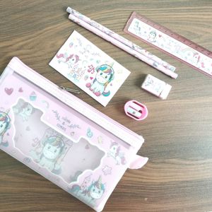 Unicorn Stationery Pouch kit For Kids