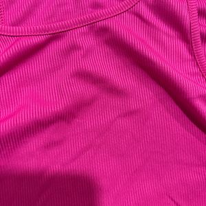 Hot Pink Sleeveless Top