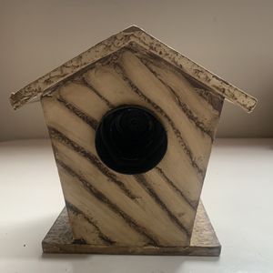 Wooden House Piggy Bank