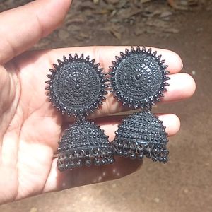 Black Color Earring