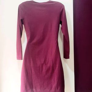 Maroon Dress