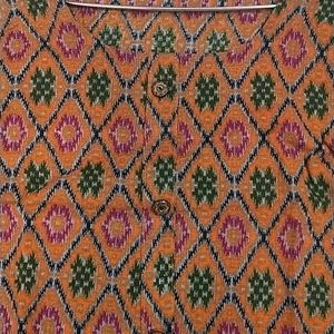 Ikkat Print Kurti