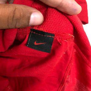 Nike Red Short Sleeve T Shirt