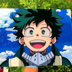 Anime Canvas Painting