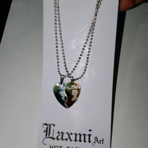 😍Two Chain Couple Heart Shape 🎁 Valentine