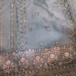 Organza Pakistani Suit Brand New