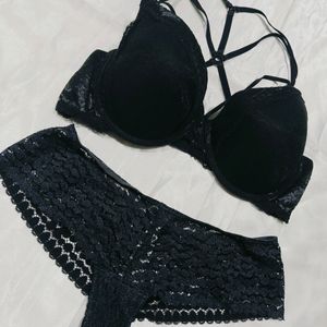 Imported 💖 Sparkling Bra Thong Penty Set