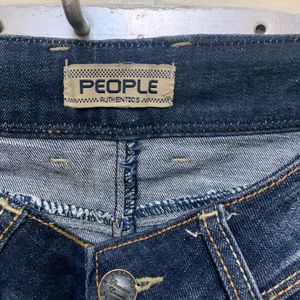 PEOPLE ripped denim jeans