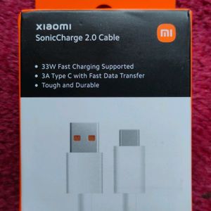 Mi Original 33w Fast Type C Usb Cable