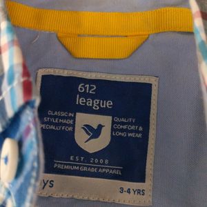 Blue Checks Shirts (Boy's)