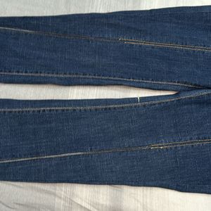 Blue High waist Denim Jeans