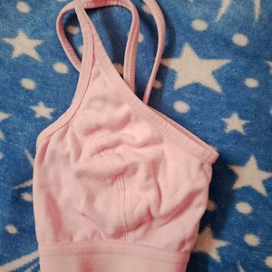 Baby Pink Sports Bra