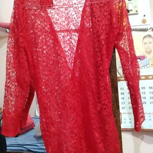 Red Net Jacket