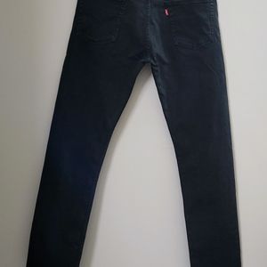 Levi's 513 Regular Fit Black Jeans