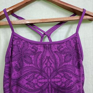 🎉SALE🎉 Athleta Women S Purple Yoga Tank Top