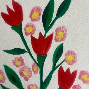 Canvas Painting- Flowers