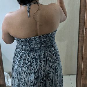 Open Back  Maxi Dress