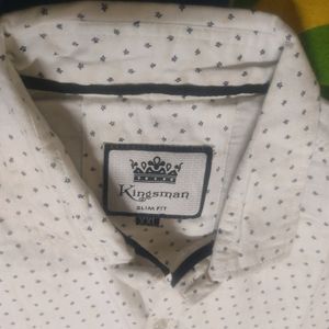 Mens White Casual Shirts