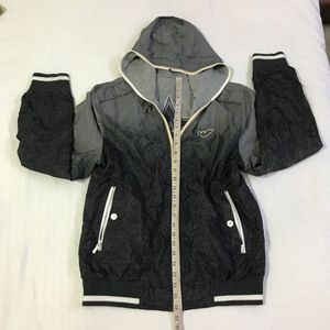 Charcoal Black With Grey Jacket