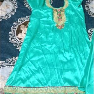 Circular Plazo Suit Without Dupatta