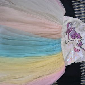 Girls Unicorn Frock