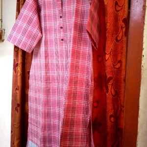 30rs Off Pure Khadi Cotton Gamchha Long Kurti