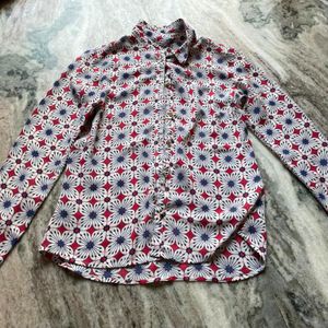 Multi Print Long Sleeves Shirt