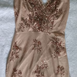 Rose Gold Squin Dress