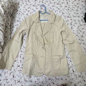 Cream Business Jacket