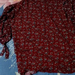 Maroon Colour Tunic