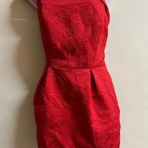 Korean Designer Red One Piece